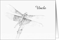 Dragonfly Final Good Bye - Uncle - Customizable card