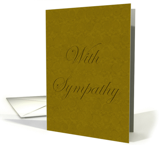 With Sympathy card (114130)