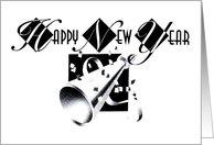 Happy New Year card