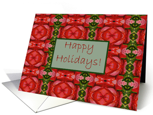 Happy Holidays card (114293)