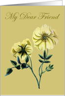 Happy Birthday - My Dear Friend card