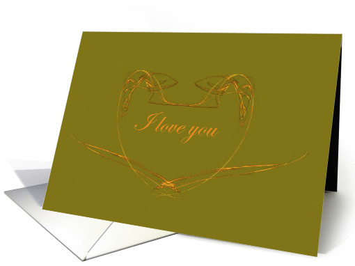 I Love You card (121757)