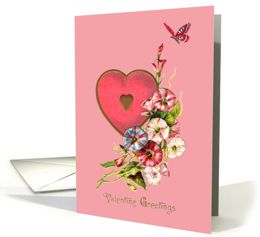 Valentine Greetings card (124979)