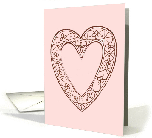 I Love You card (124991)