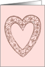 I Love You card