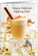 Happy National Eggnog Day - Dec 24 card
