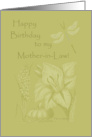 Happy Birthday to my Mother-in-Law! card