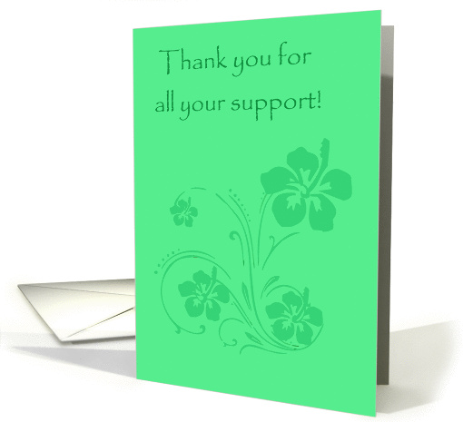 Thank you for your support! card (161183)