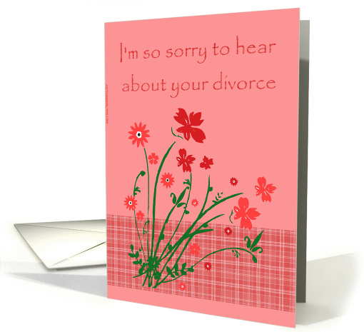 Sorry - Divorce card (161329)