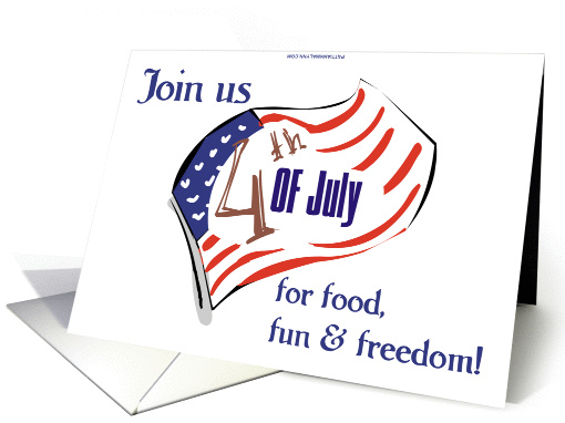  4th of July Invitation card (175736)