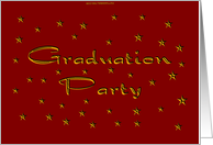 Graduation Party...