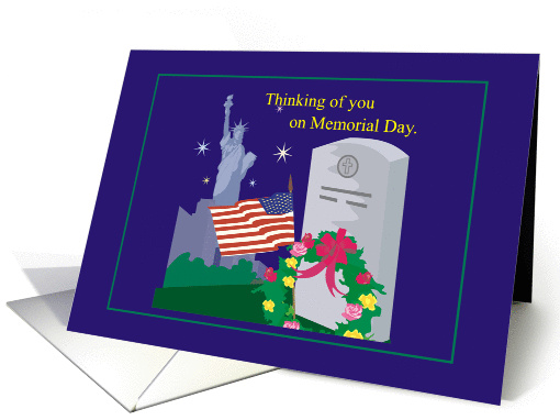 Thinking of You - Memorial Day card (190331)