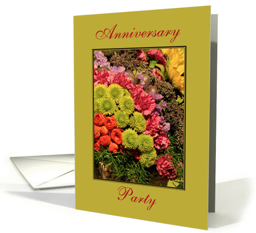 Anniversary Party Invitation card (197202)