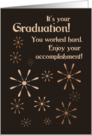 It's your graduation...