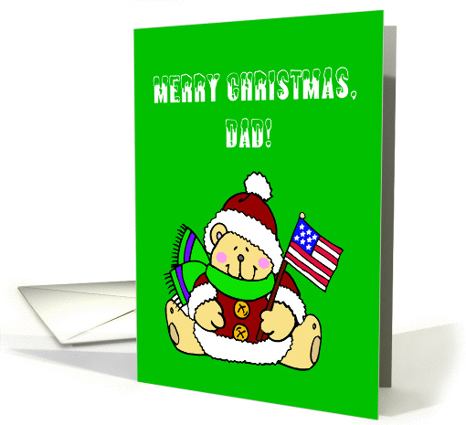 Merry Christmas, Dad! - Deployed Dad card (241362)