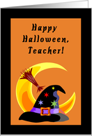 Happy Halloween, Teacher! card