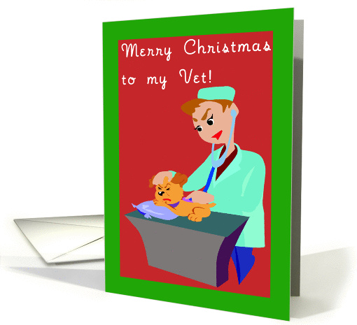 Merry Christmas to my Vet card (248937)