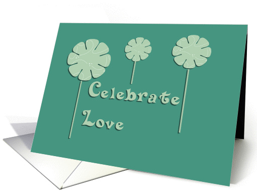 Celebrate Love Anniversary Party Invitation card (249616)