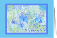 Will you be my Flower Girl? card