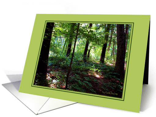Trees Notecard card (257403)