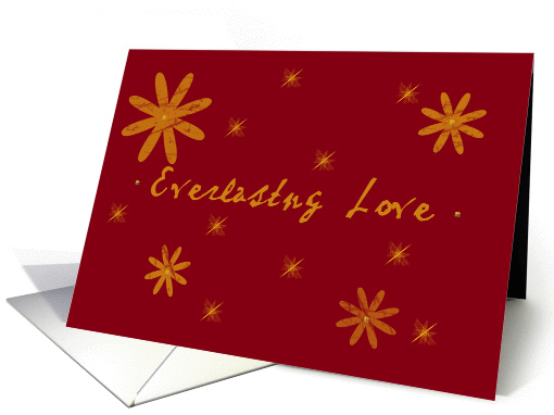 Everlasting Love Anniversary card (271040)