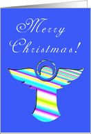 Merry Christmas - Rainbow Angel card