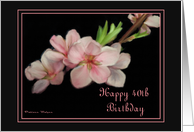 Happy 40th Birthday card