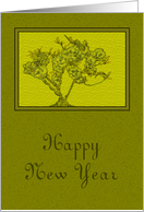 Happy New Year card