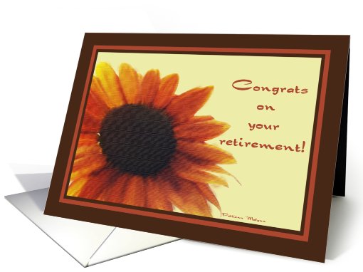 Congrats on your retirement! card (292953)