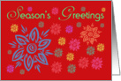 Season’s Greetings card
