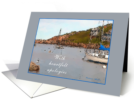 With Heartfelt Apologies card (315226)