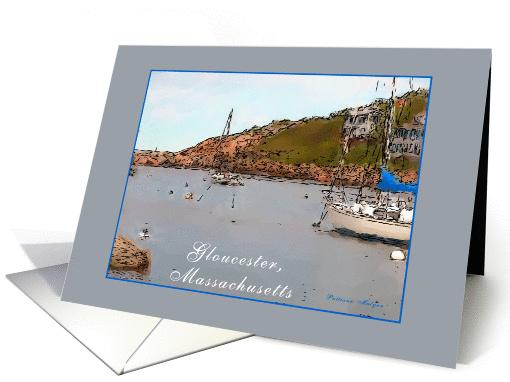 Gloucester, Massachusetts Painting card (315232)