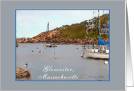 Gloucester, Massachusetts Painting card