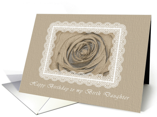 Happy Birthday to my Birth Daughter card (371650)