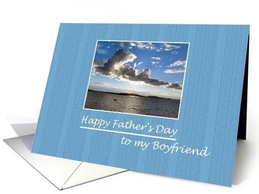 Happy Father's Day to my Boyfriend card (607112)