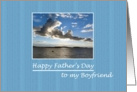 Happy Father’s Day to my Boyfriend card