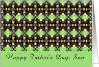 Son - Happy Father’s Day card