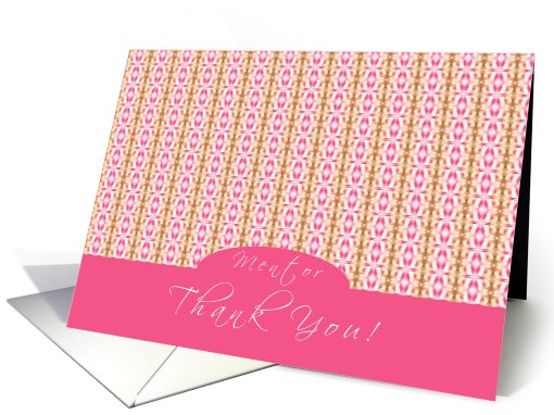 Mentor Thank You! card (616719)