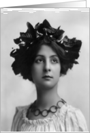 Vintage Woman 1902 card