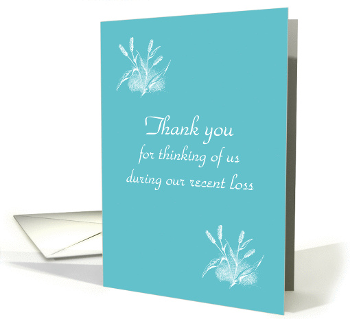 Thank You for Your Sympathy card (662449)