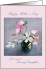 Dogwood Still Life Mother’s Day Card from Loving Daughter card