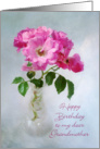 Rose Bouquet Birthday Card for Grandmother card