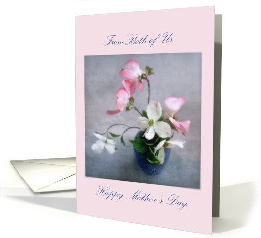 Dogwood Still Life Mother's Day Card from Both of Us card (1043413)