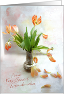 Tulips Still Life Special Grandmother Mother’s Day Card