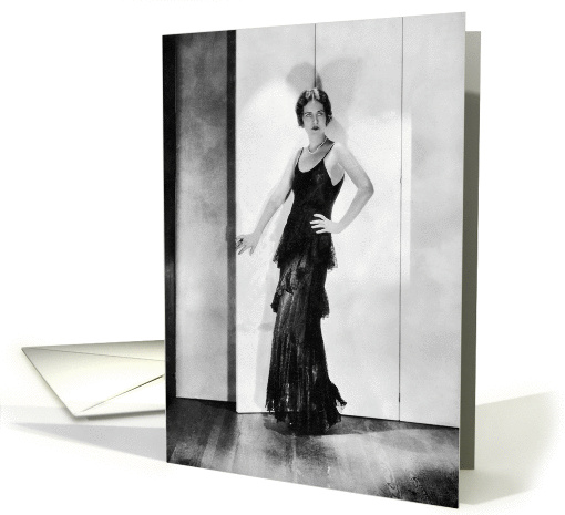 Glamor Girl Blank card (1296006)