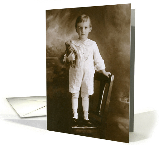 Hume with Teddy Bear Private card (1301810)