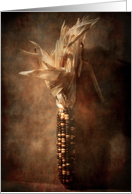 Indian Corn Still Life Blank Inside Card