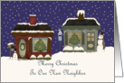 Cottages Our New Neighbor Christmas Card