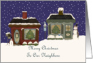 Cottages Our Neighbors Christmas Card