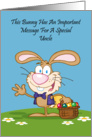Jelly Beans Humor Uncle Easter Card